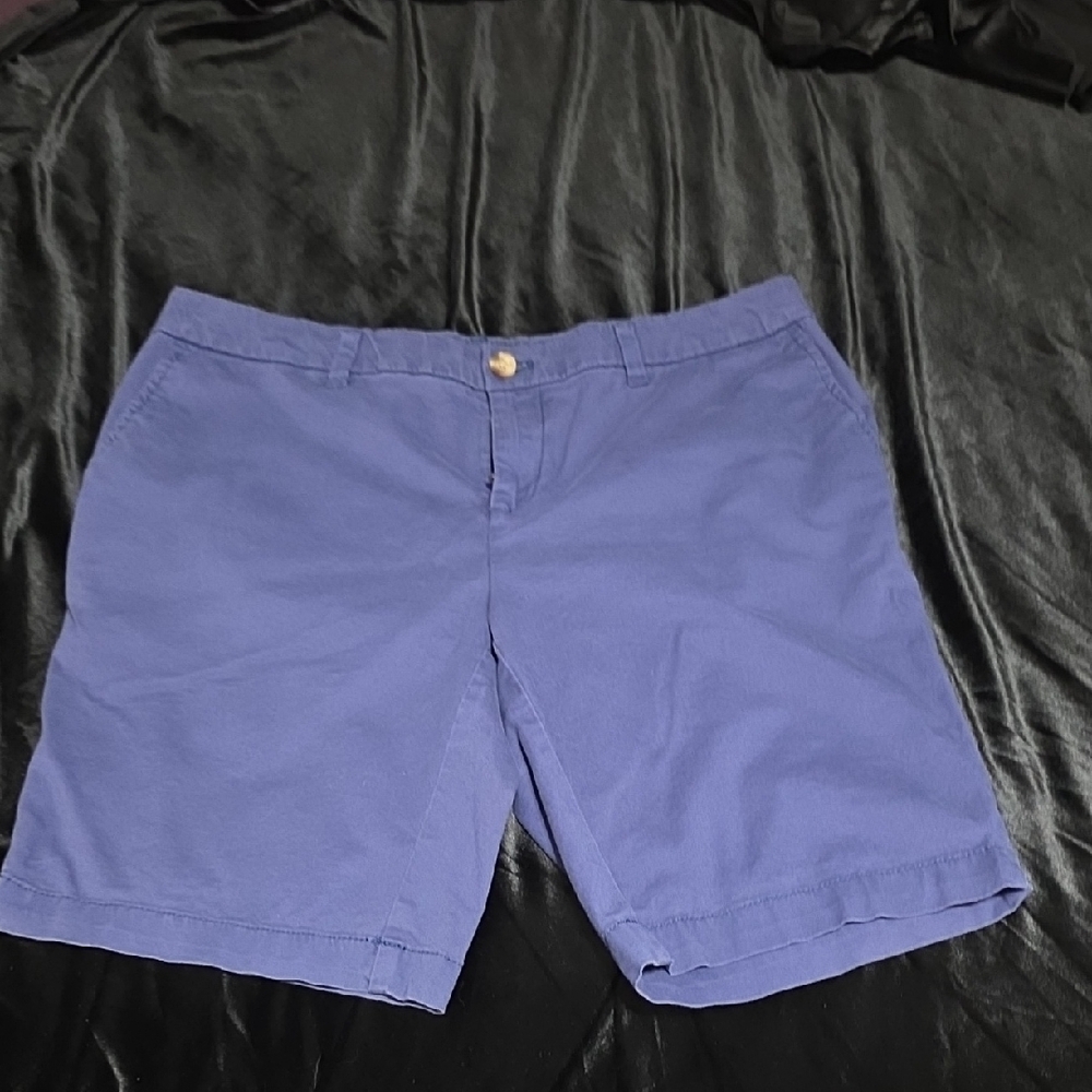 Faded Glory Women's Blue Bermuda Shorts